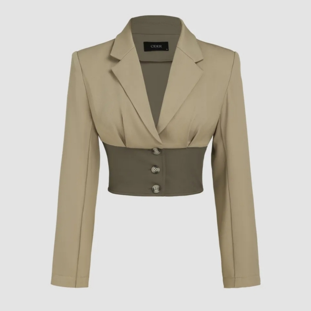 Cropped Blazer